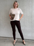 Triple Nine - Travel Broek Cargo Donkerbruin - 3001 - Peet kleding