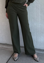 Triple Nine - Travel Broek Mirte Olijfgroen - 2701 Broek - Est Voilà