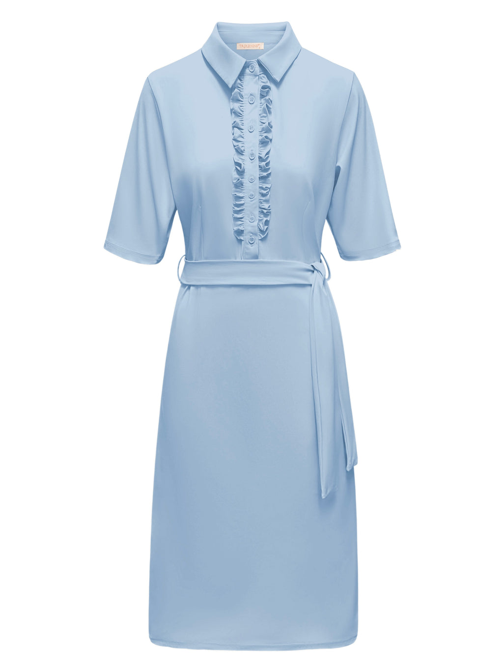 Triple Nine - Travel Jurk Anne Lichtblauw - 51825 Jurk - Est Voilà