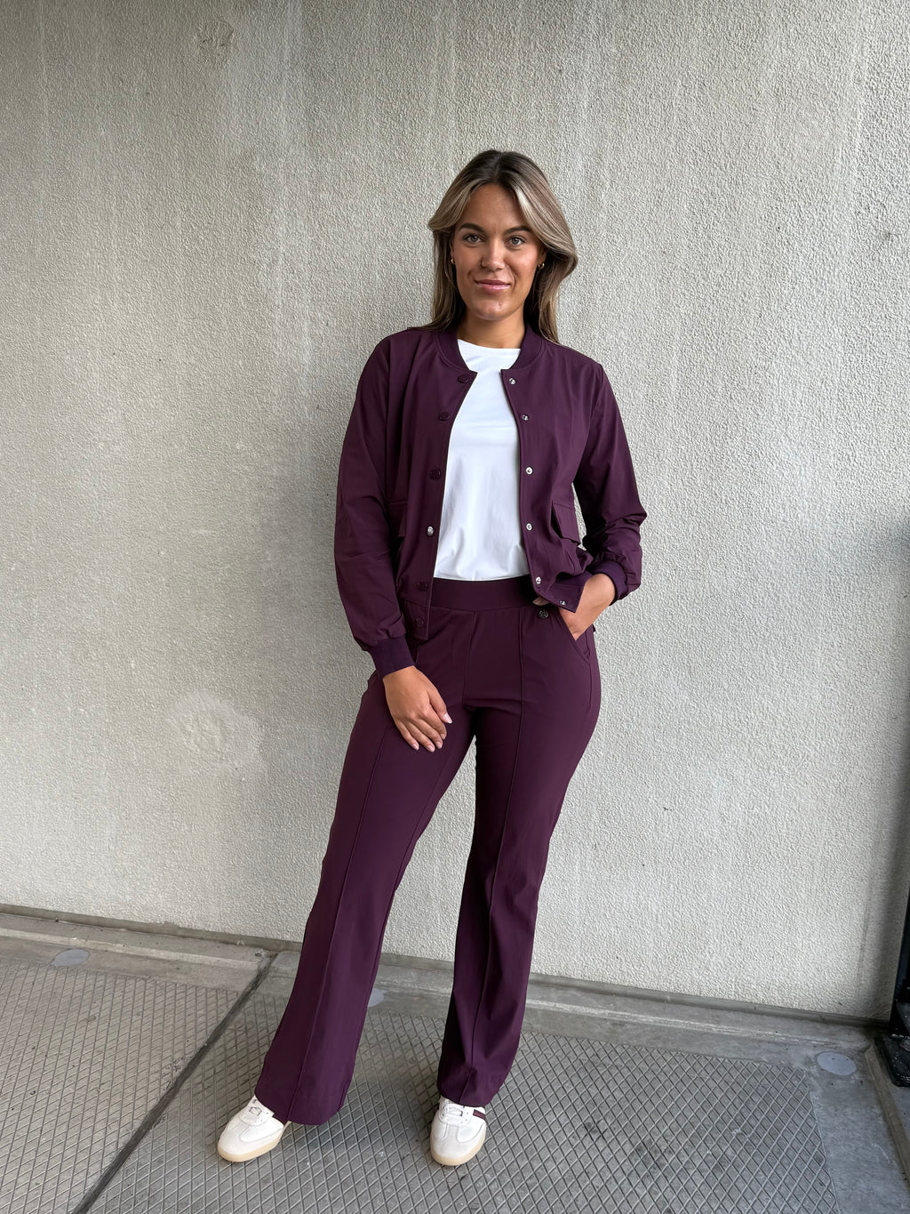 Triple Nine - Travel Bomber Kiki Aubergine - 91101