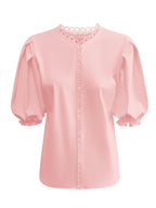 Triple Nine - Travel Blouse Juliette Poederroze - 5935 Blouse - Est Voilà