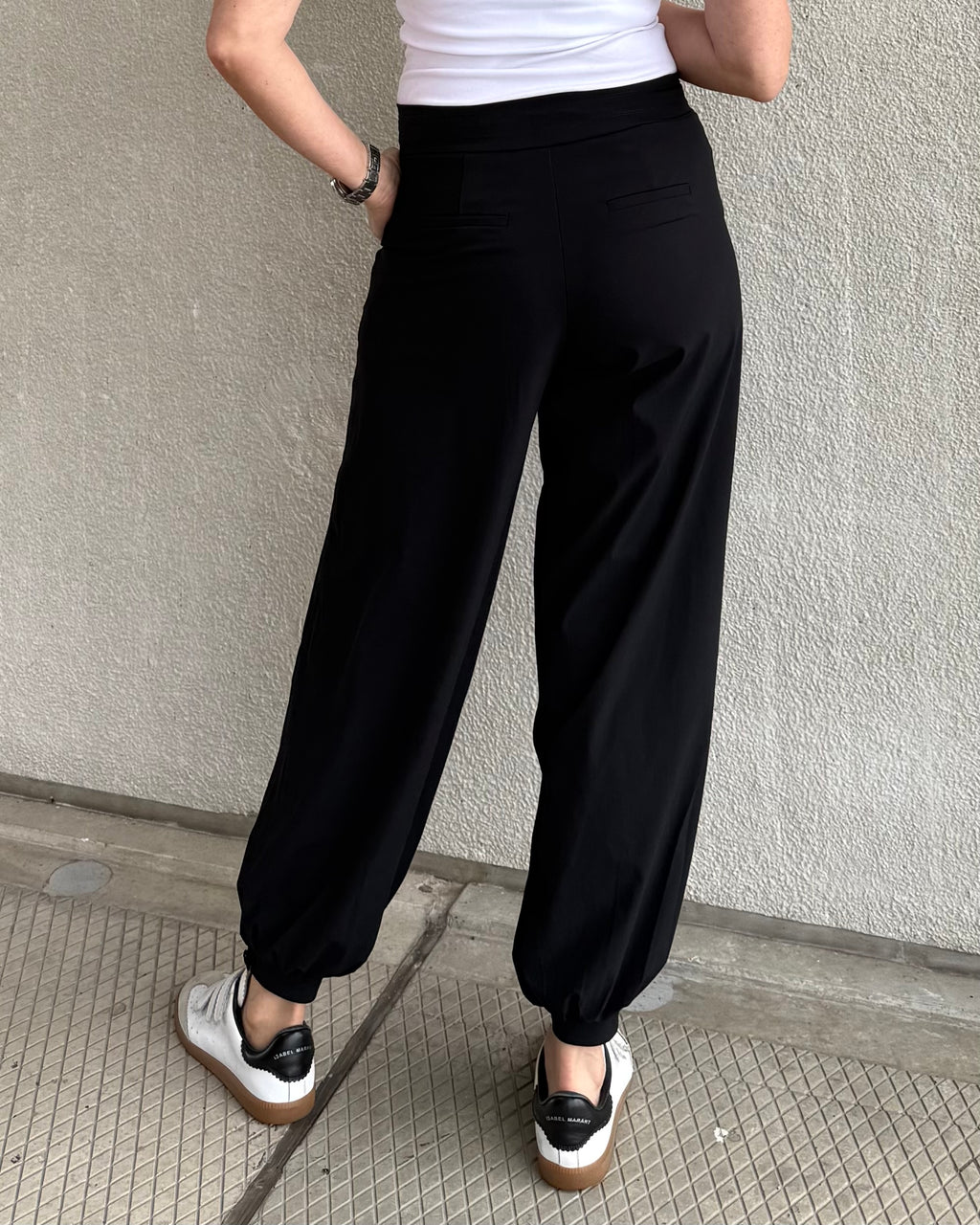 Triple Nine - Travel Broek Balloon Zwart - 3004 Broek - Est Voilà
