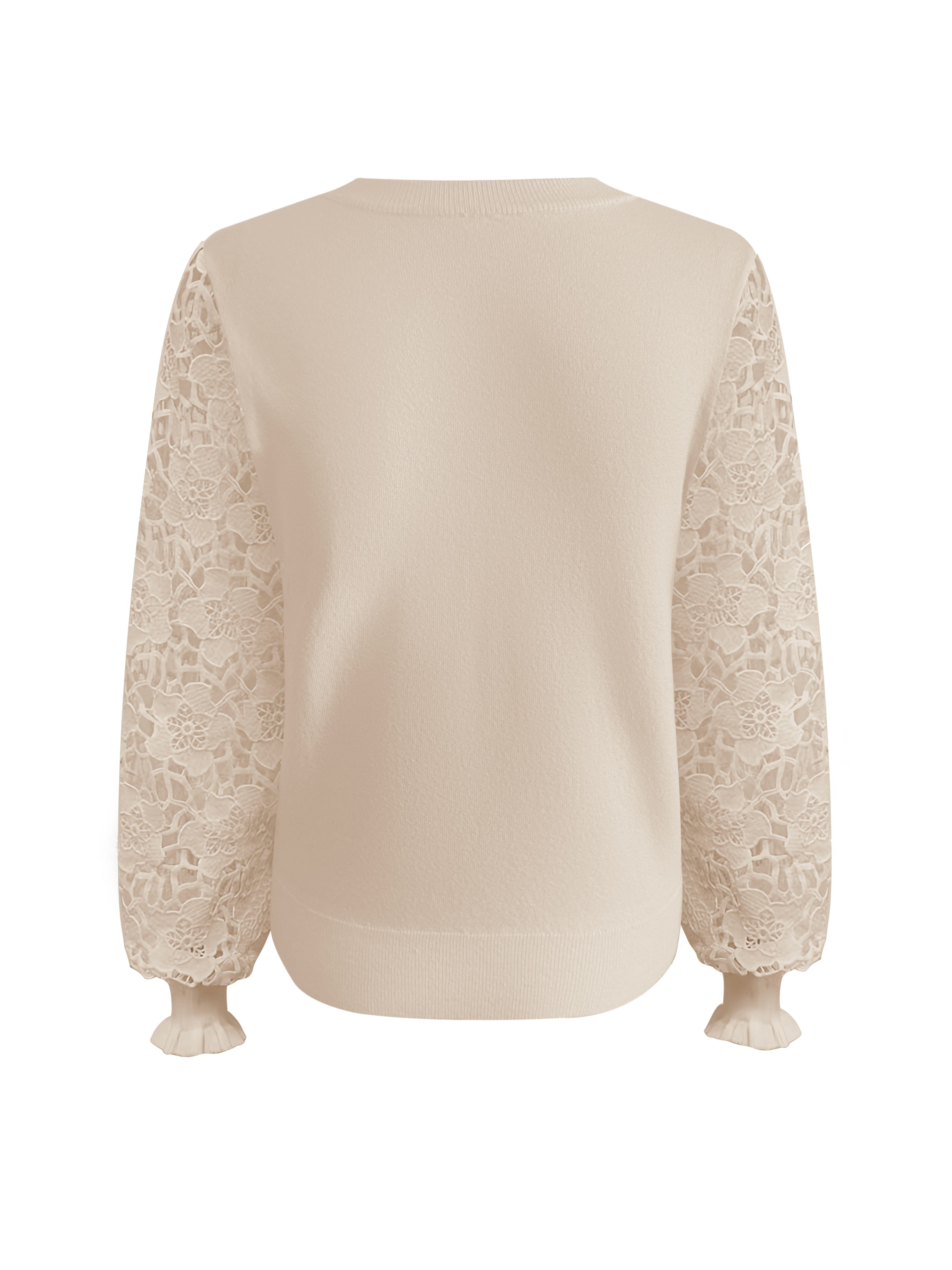 Triple Nine - Trui Louise Beige - 9006 trui - Est Voilà
