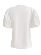 Triple Nine - Travel Top Liz Wit - 6947 top - Est Voilà