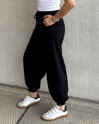 Triple Nine - Travel Broek Balloon Zwart - 3004 Broek - Est Voilà