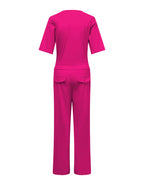 Triple Nine - Travel Jumpsuit Mila Fuchsia - 51908 Jumpsuit - Est Voilà
