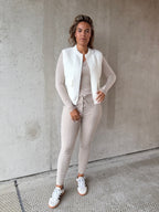 Cashmere Top Lou Lou Beige - 9003 Top - Est Voilà