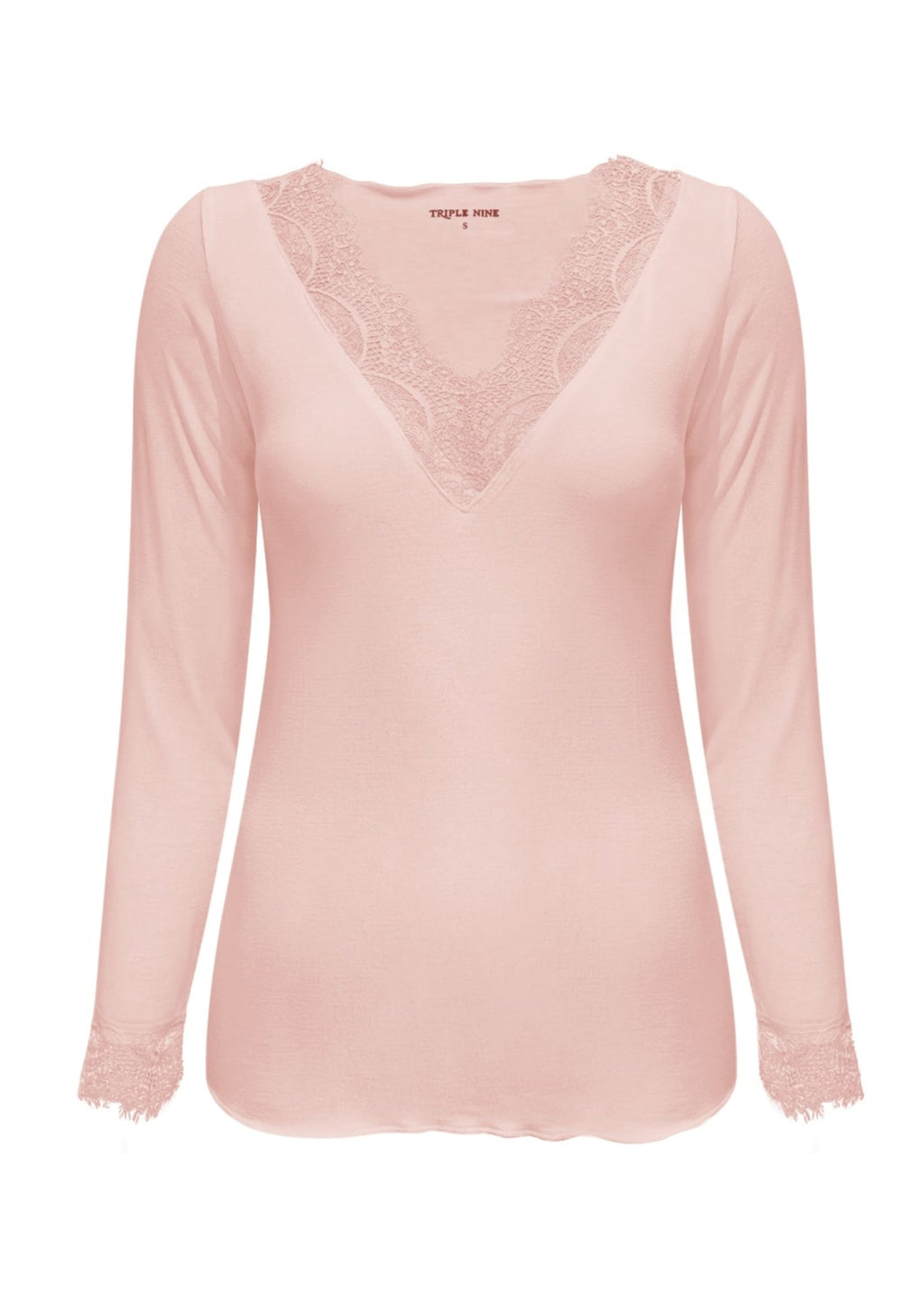 Triple Nine - Cashmere Top Lou Lou Poederroze - 9003 Top - Est Voilà