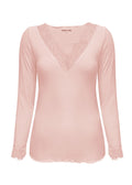 Triple Nine - Cashmere Top Lou Lou Poederroze - 9003 Top - Est Voilà