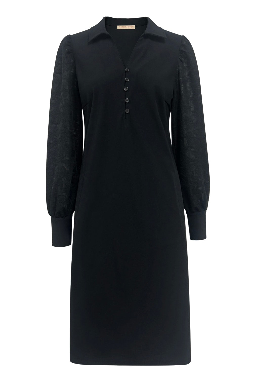 Triple Nine - Travel Jurk Joy Zwart - 51812