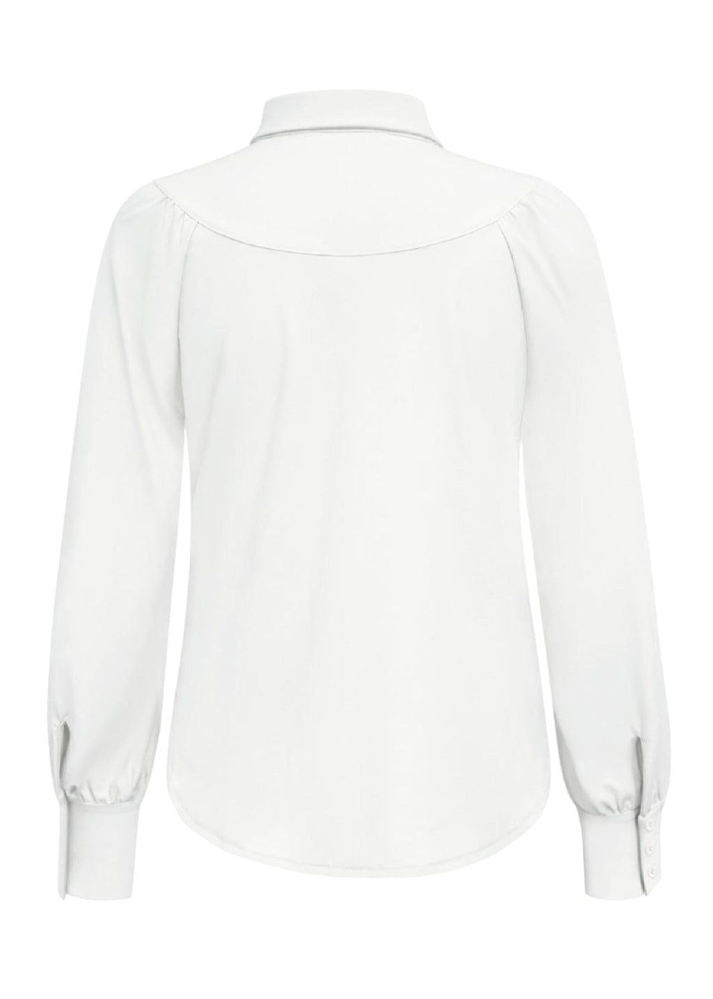 Triple Nine - Travel Blouse Moon Wit - 5919 Blouse - Est Voilà