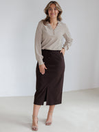 Travel Top Laura Beige - 6933 Top - Est Voilà
