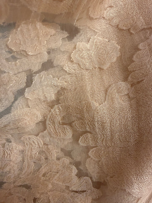 Est Voilà - Sjaal Romantic Flower Poederroze Tassen - Est Voilà