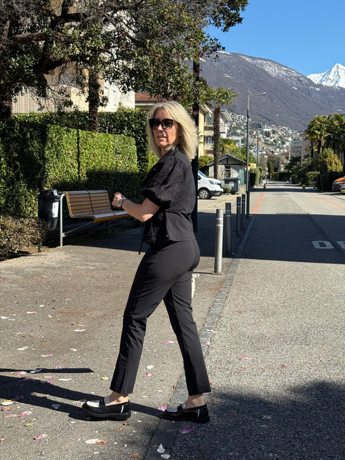 Triple Nine - Travel Broek Vera Zwart - 2601 (kopie) Broek - Est Voilà