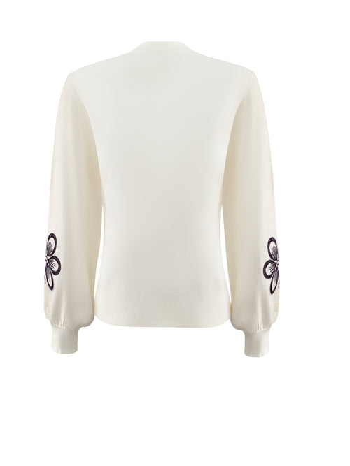 Triple Nine - Travel Trui Sophie Ecru - 9004