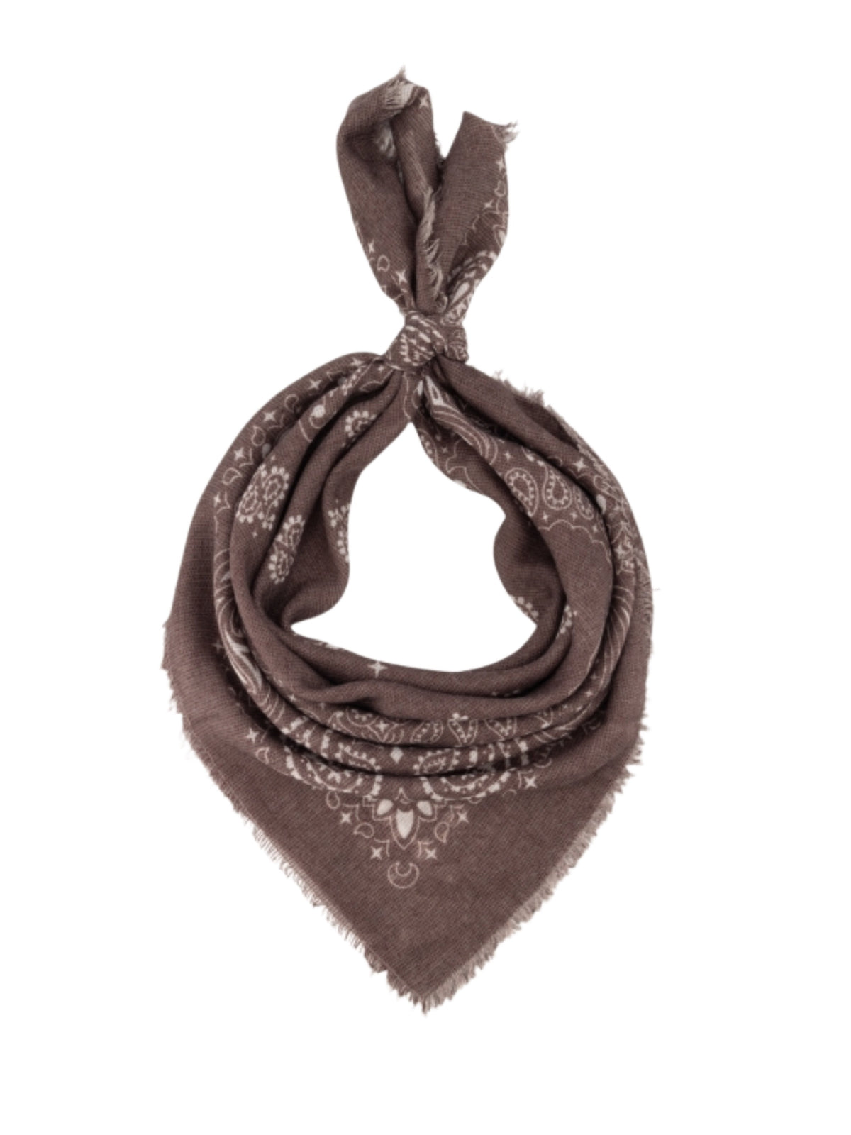 Est Voilà - Sjaal Fee Paisley Donkerbruin