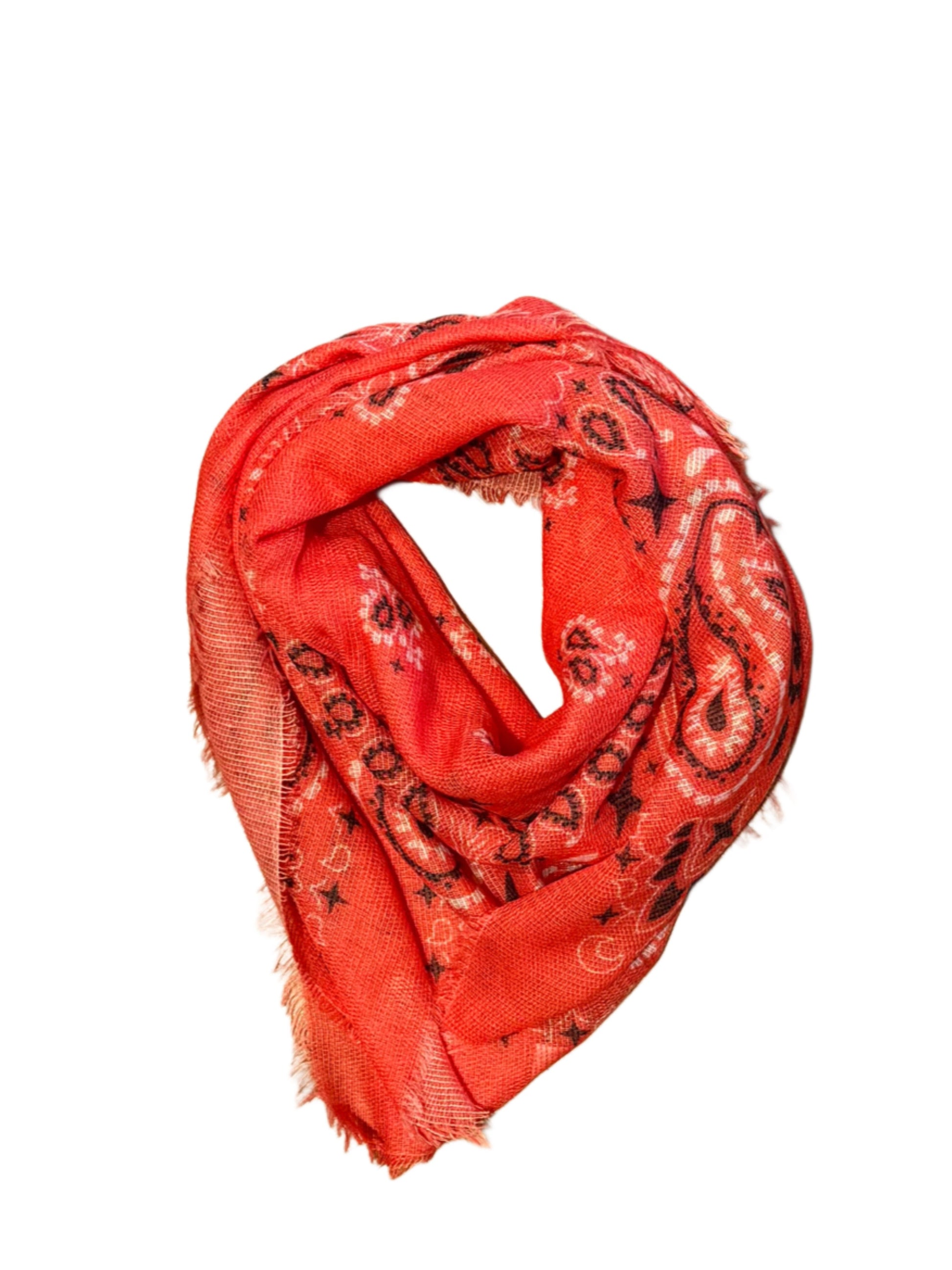 Est Voilà - Sjaal Fee Paisley Rood