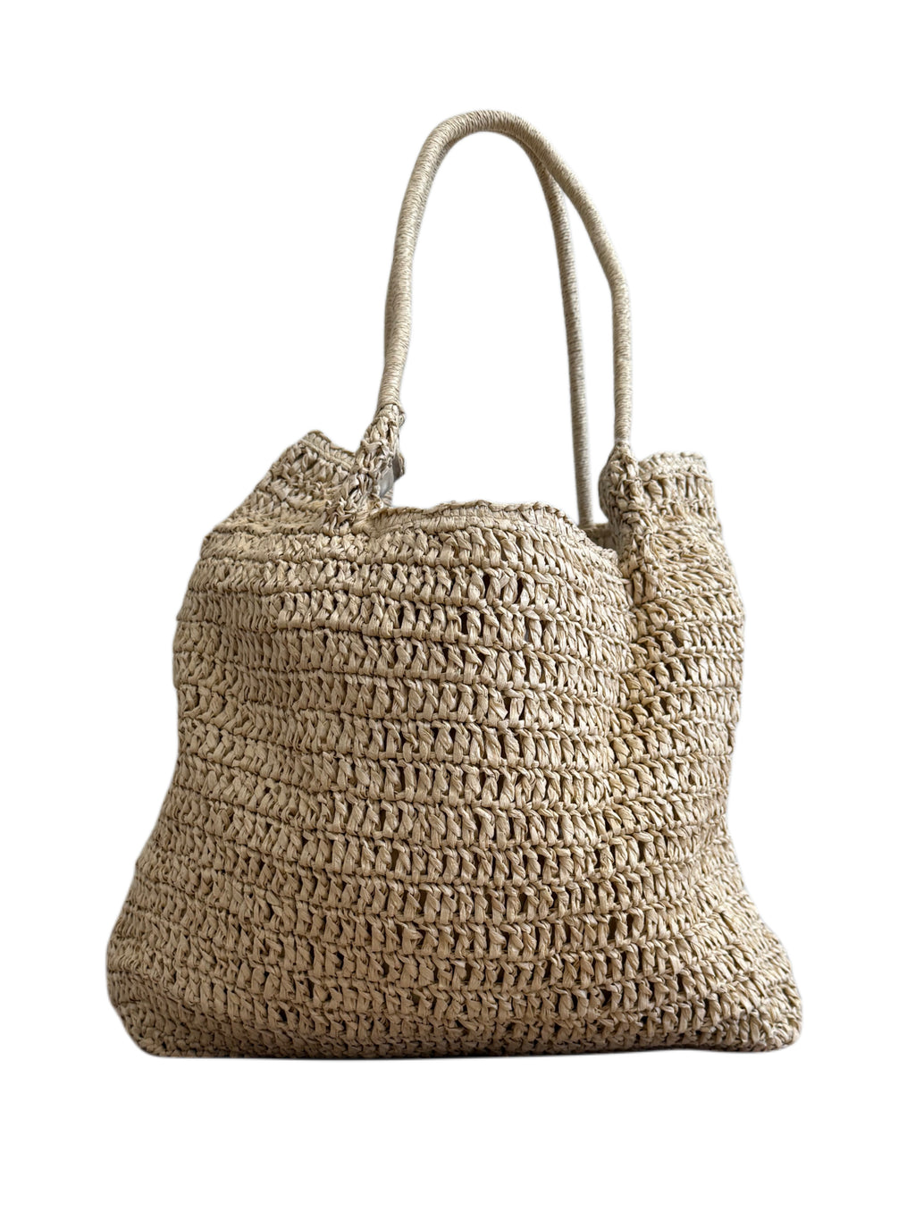 Est Voilà - Raffia Tas Beige Tassen - Est Voilà