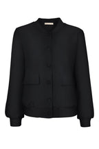 Travel Bomber Kiki Zwart - 91101 Jas - Est Voilà