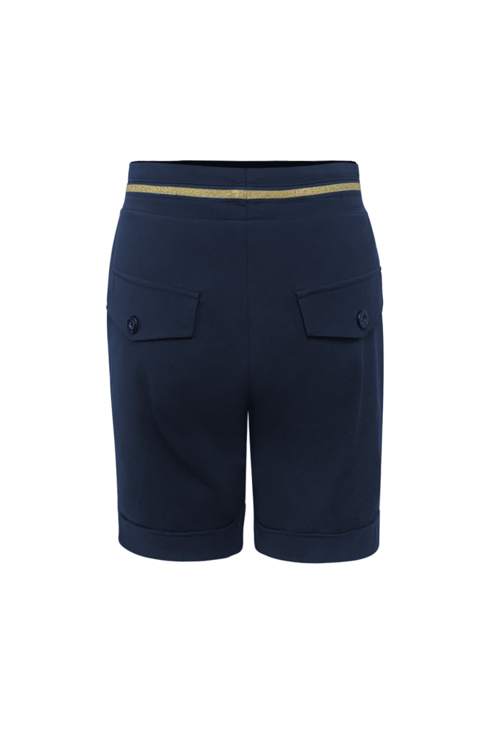 Triple Nine - Travel Korte Broek Goldie Navy - 2504 Broek - Est Voilà