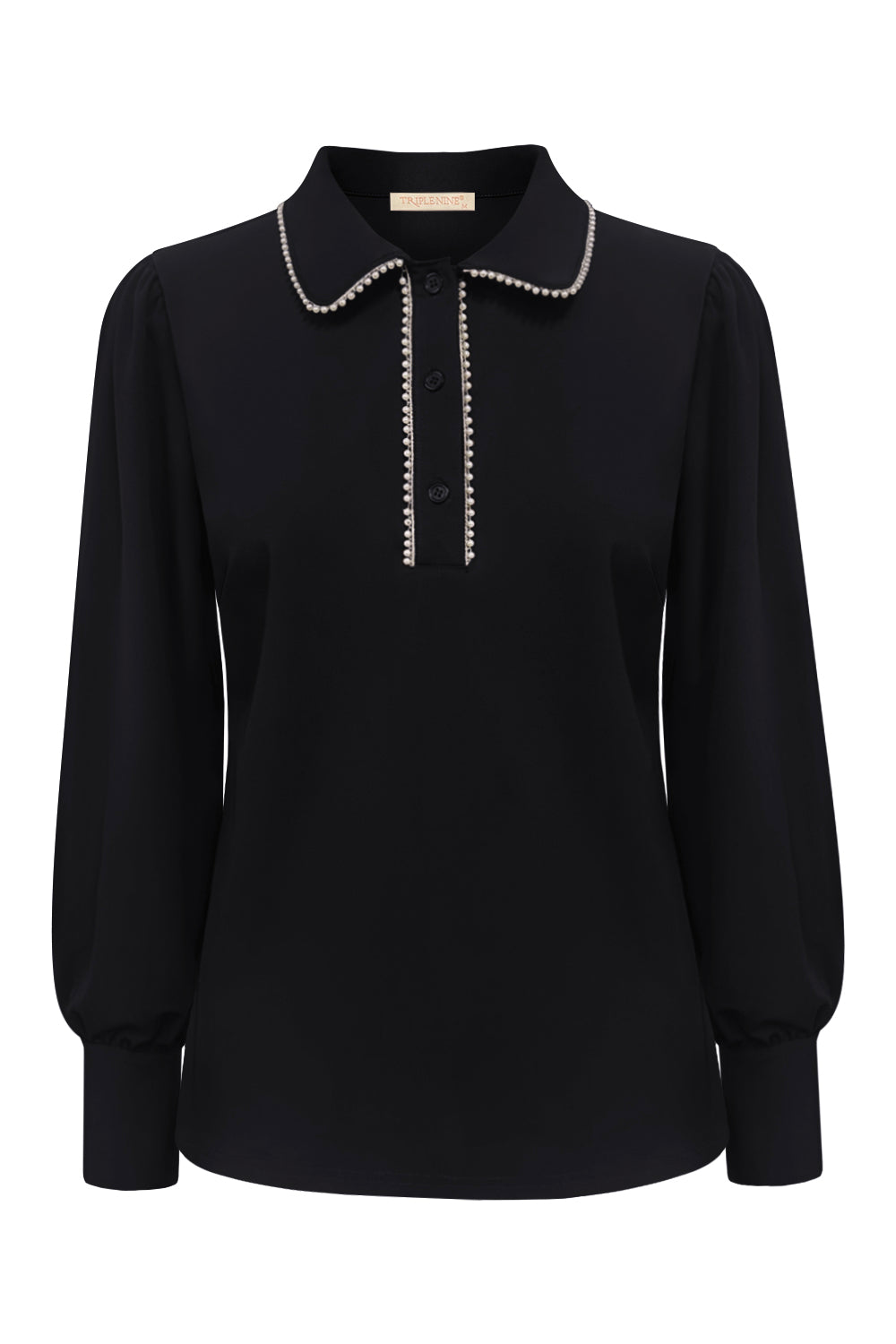 Travel Top Charme Zwart - 6926 - Est Voilà