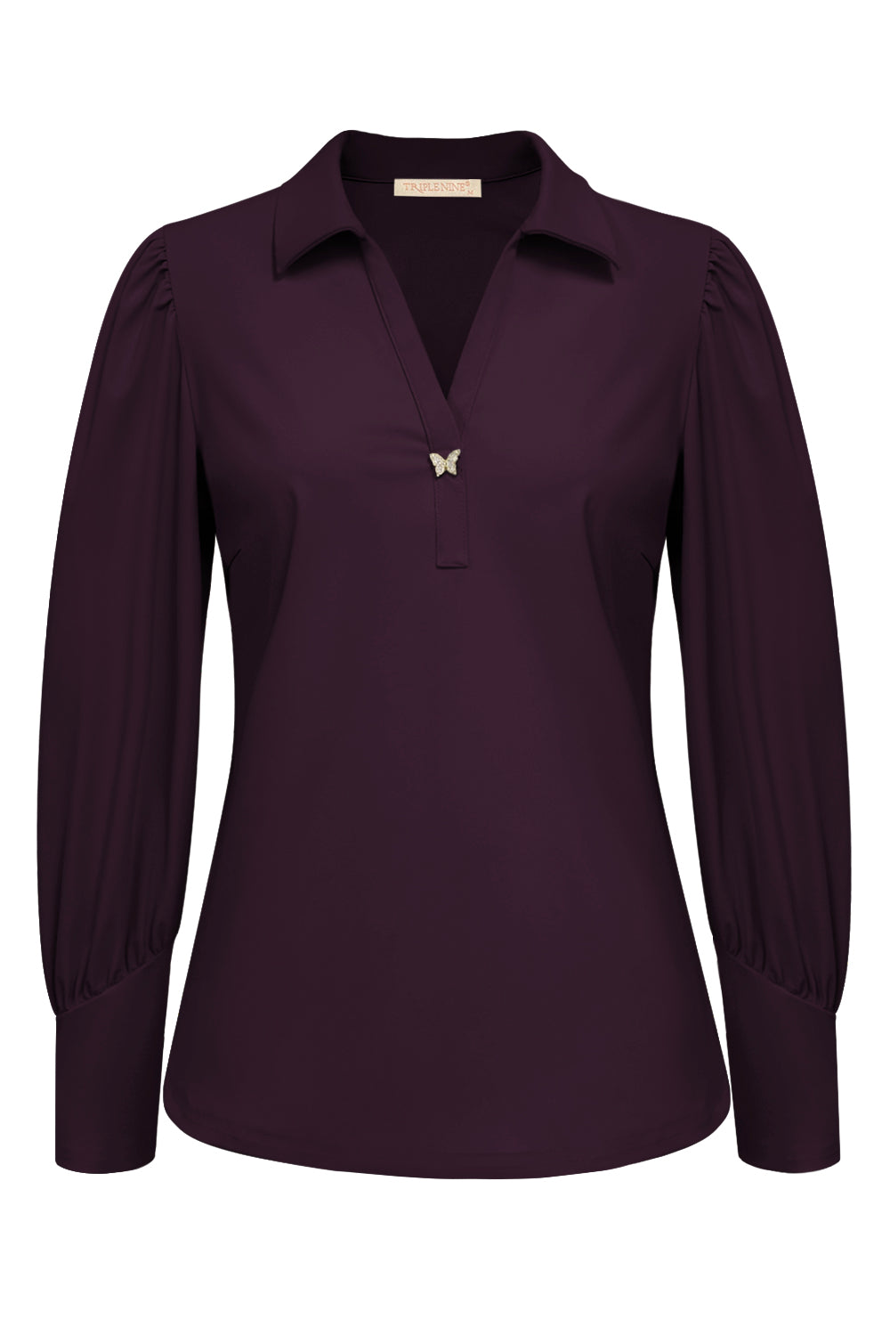 Travel Top Lise Aubergine - 6930 - Est Voilà