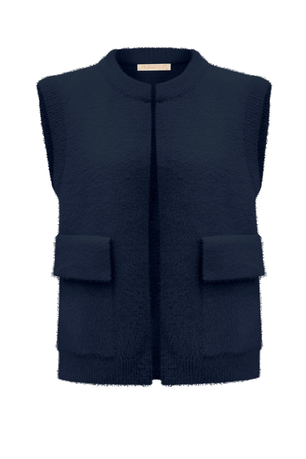 Fluffy Gilet Inky Navy - 9001