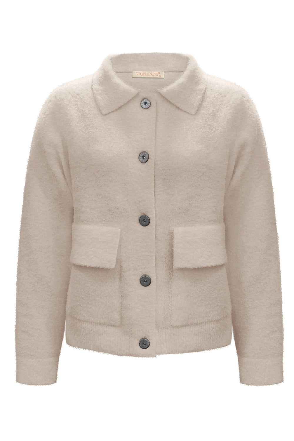 Fluffy Vest Benchi Beige - 9002