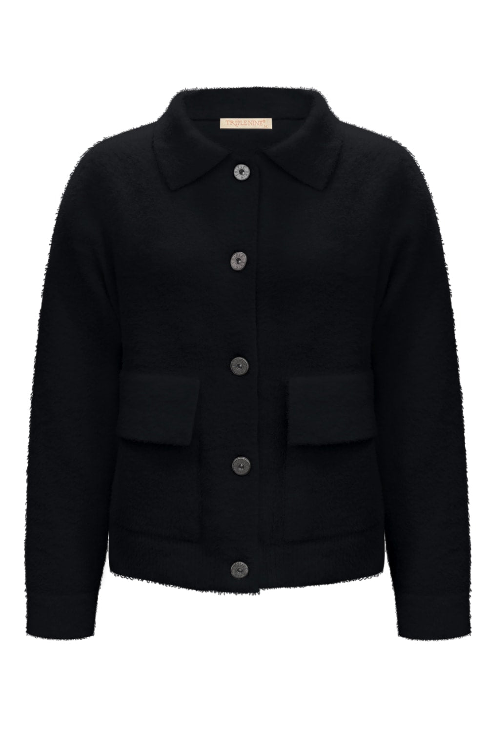 Fluffy Vest Benchi Zwart - 9002