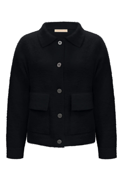 Fluffy Vest Benchi Zwart - 9002