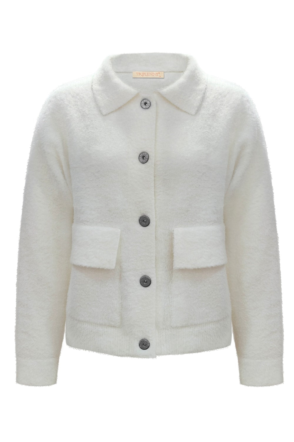Fluffy Vest Benchi Creme - 9002