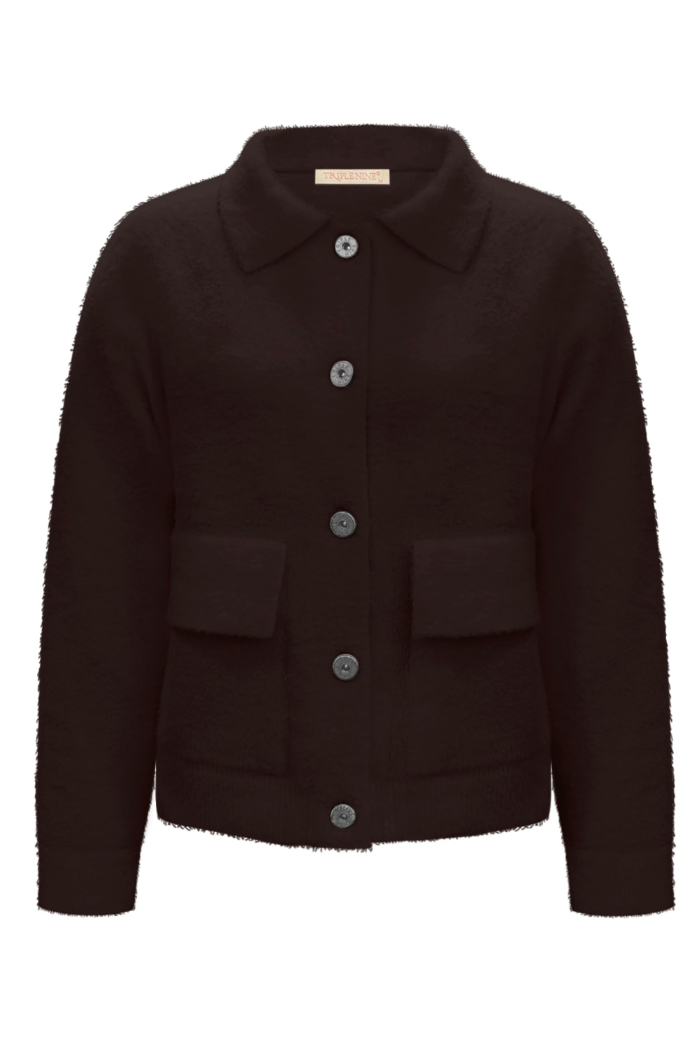 Fluffy Vest Benchi Donkerbruin - 9002