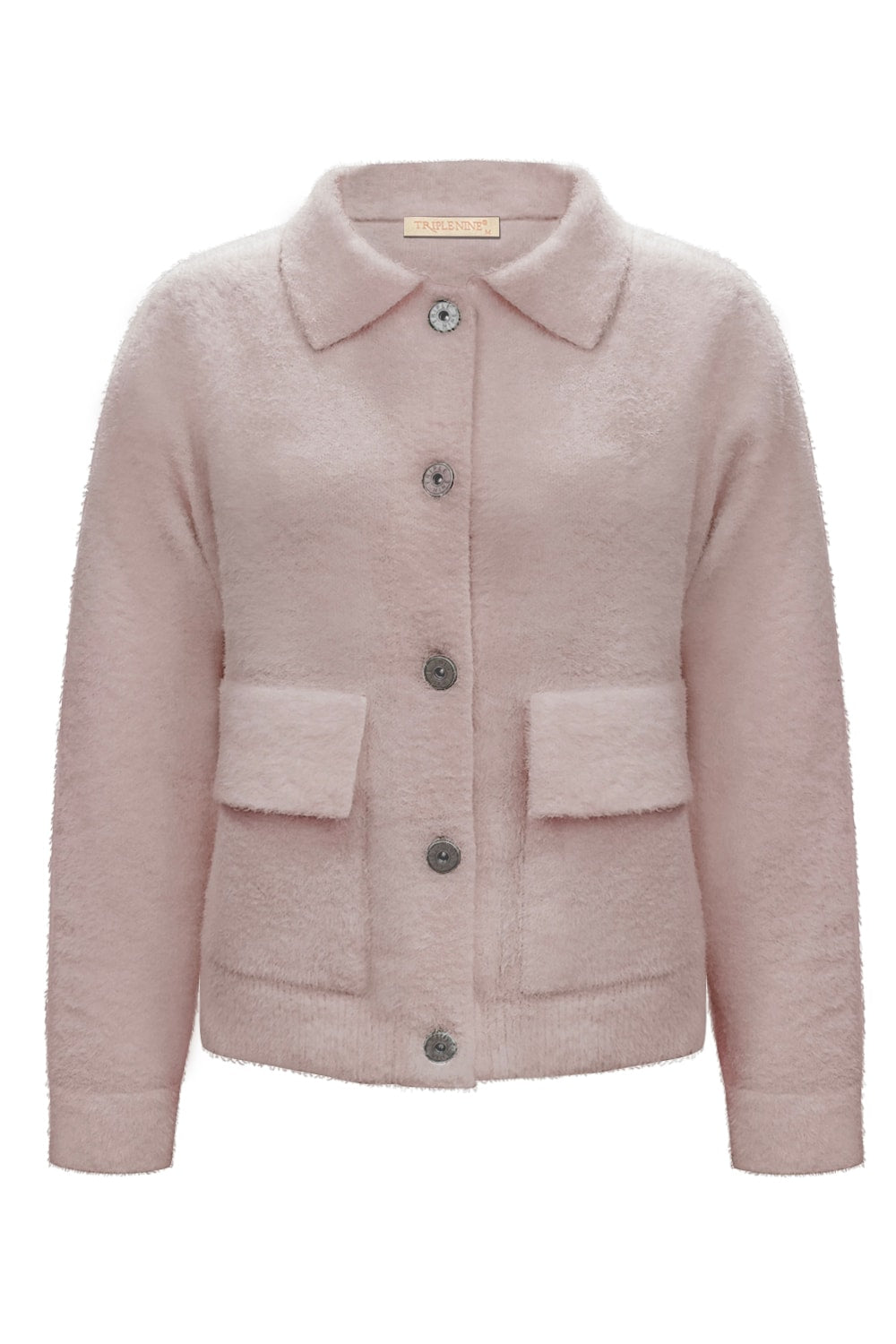 Fluffy Vest Benchi Lichtroze - 9002