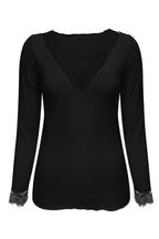 Cashmere Top Lou Lou Zwart - 9003 Top - Est Voilà