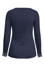 Cashmere Top Lou Lou Navy - 9003 Top - Est Voilà