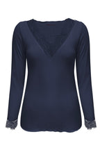 Cashmere Top Lou Lou Navy - 9003 Top - Est Voilà