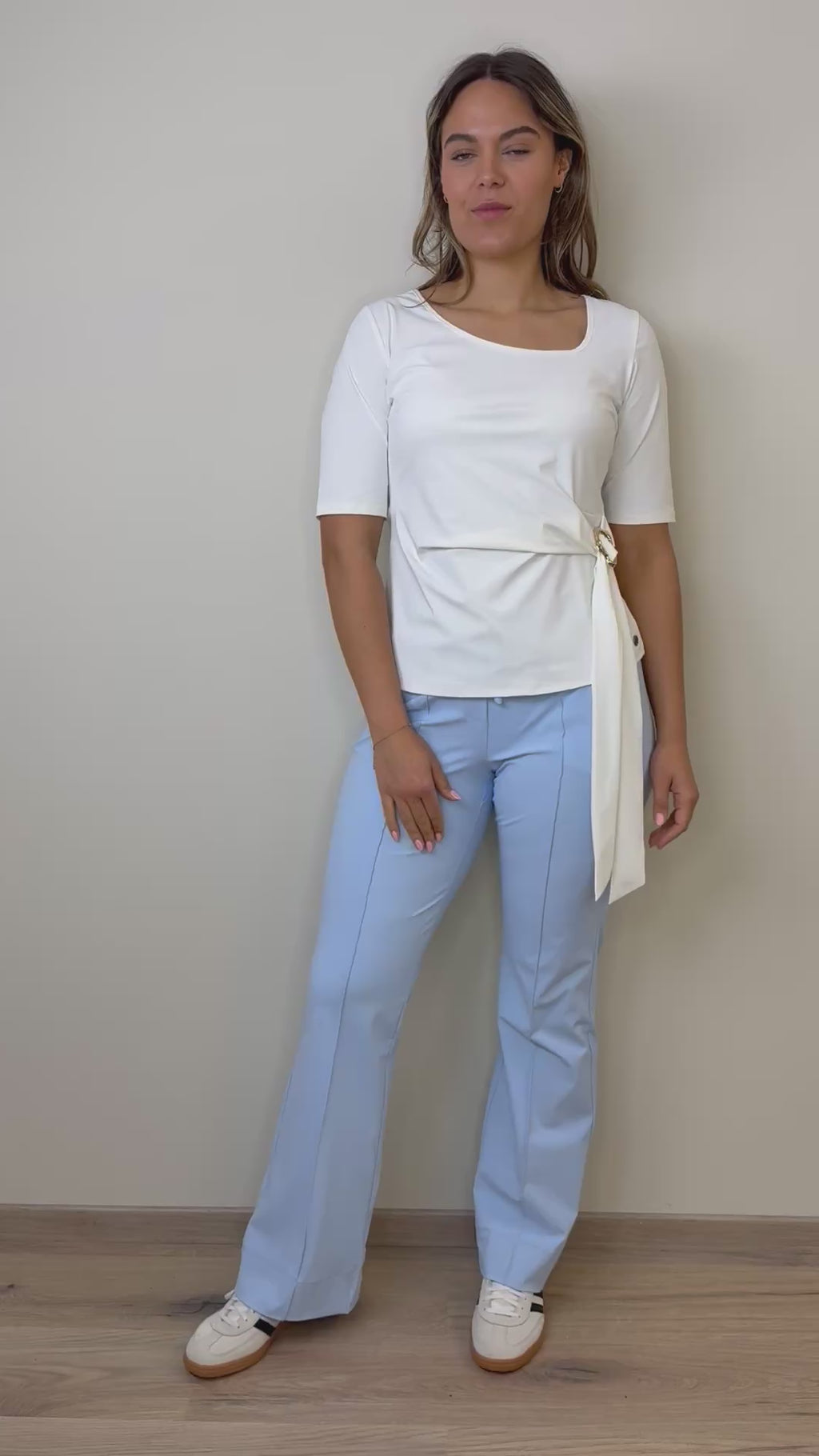 Triple Nine - Travel Top Silvi Wit - 6944