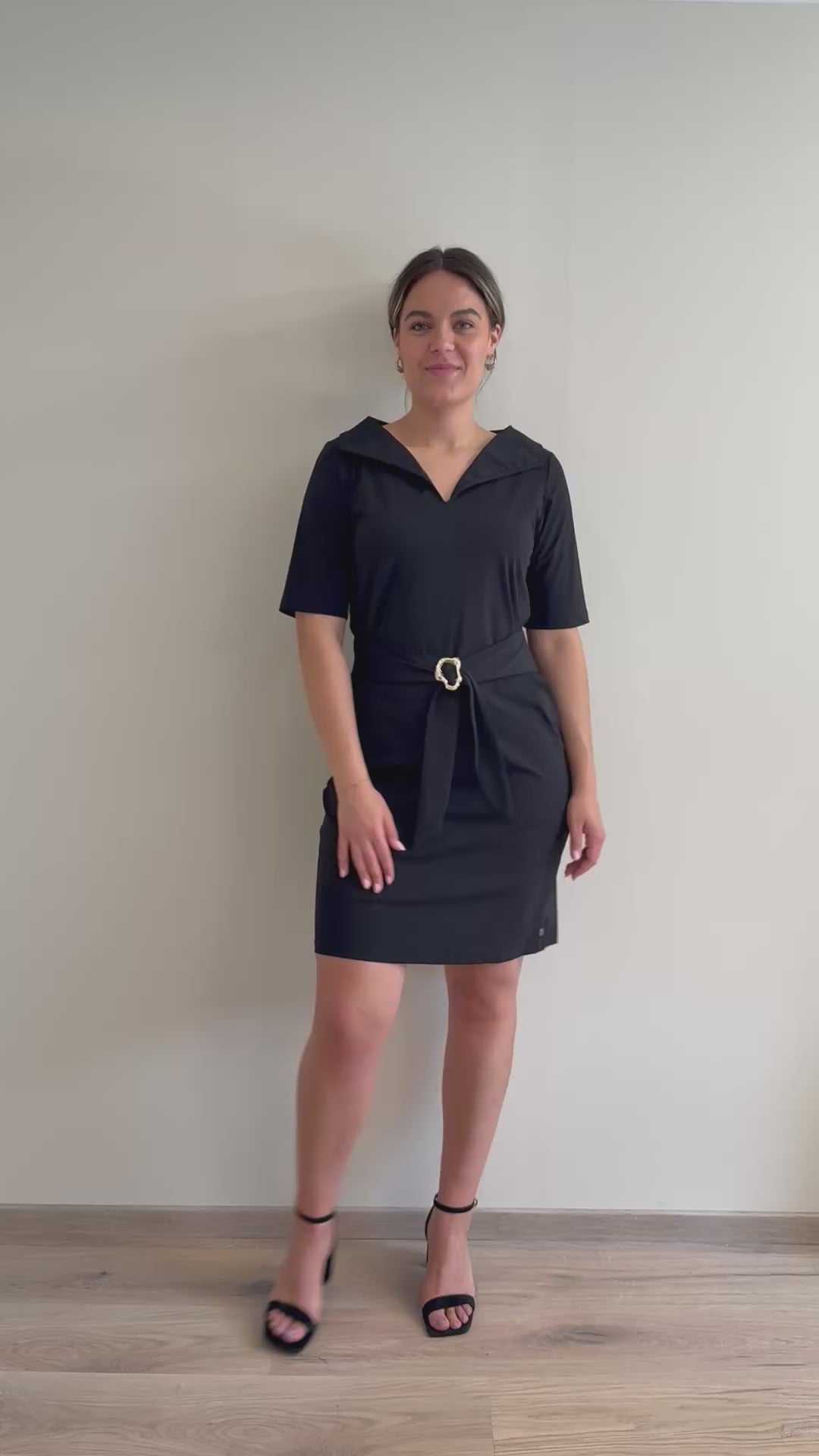 Triple Nine - Travel Jurk Julia Zwart - 51821