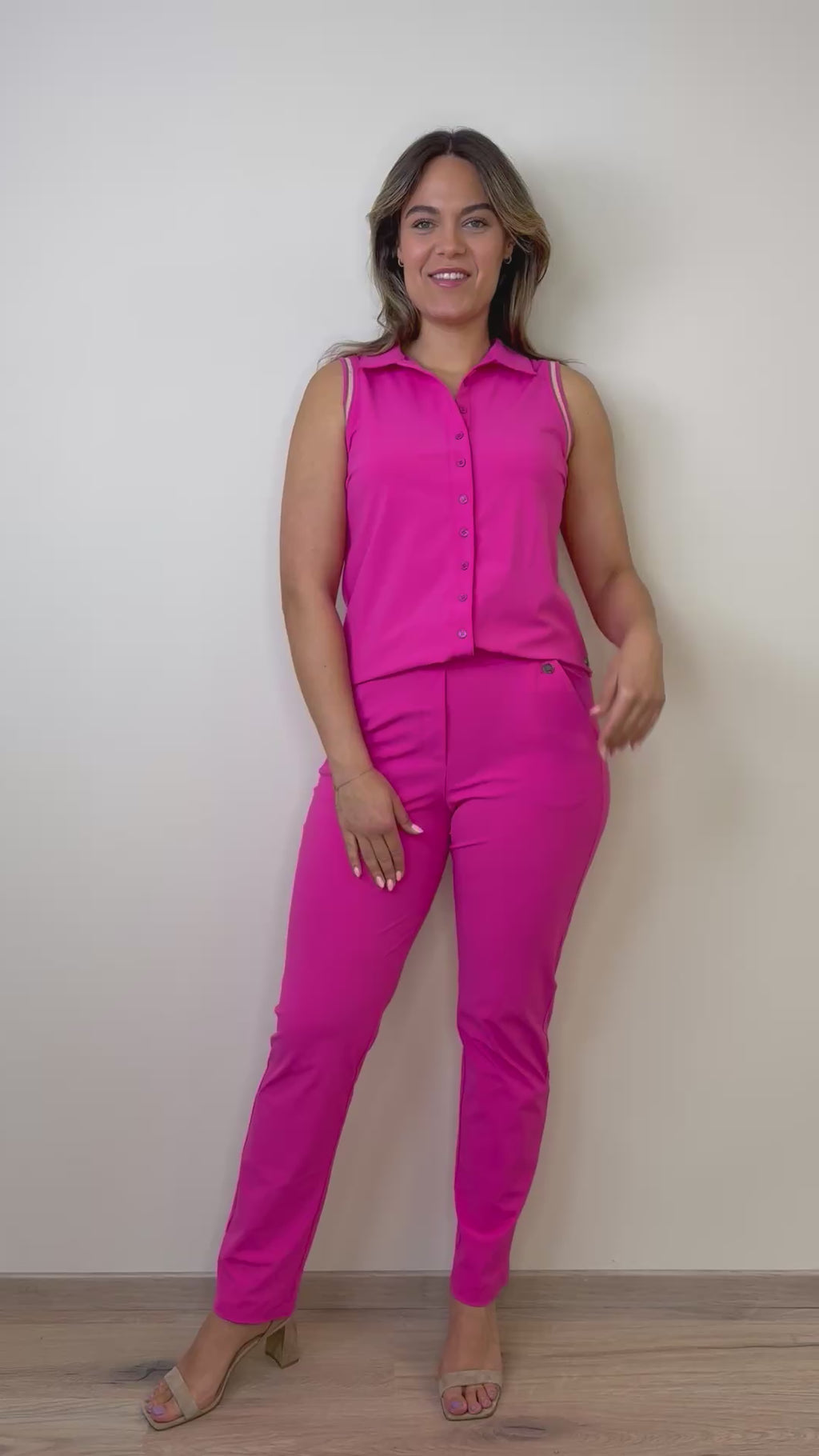 Triple Nine - Travel Blouse Jacky Fuchsia - 5902