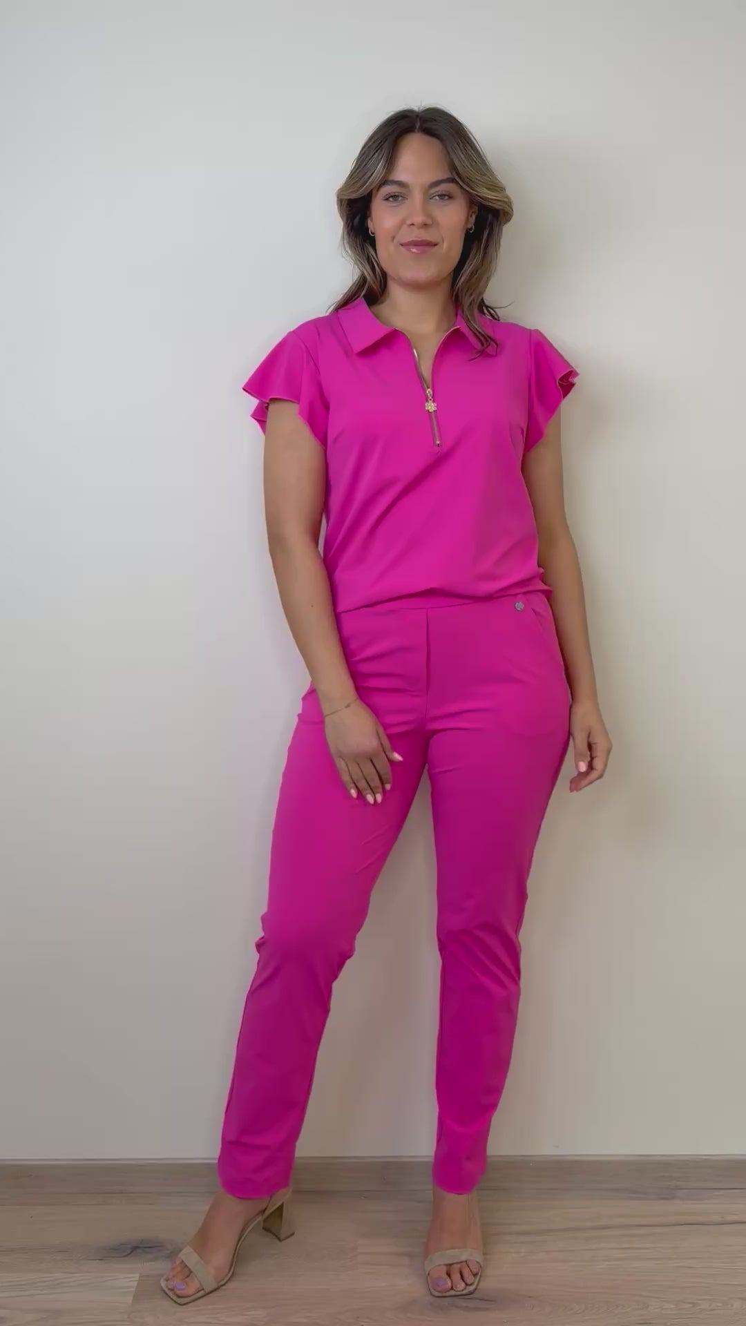 Triple Nine - Travel Top Fia Fuchsia - 6937