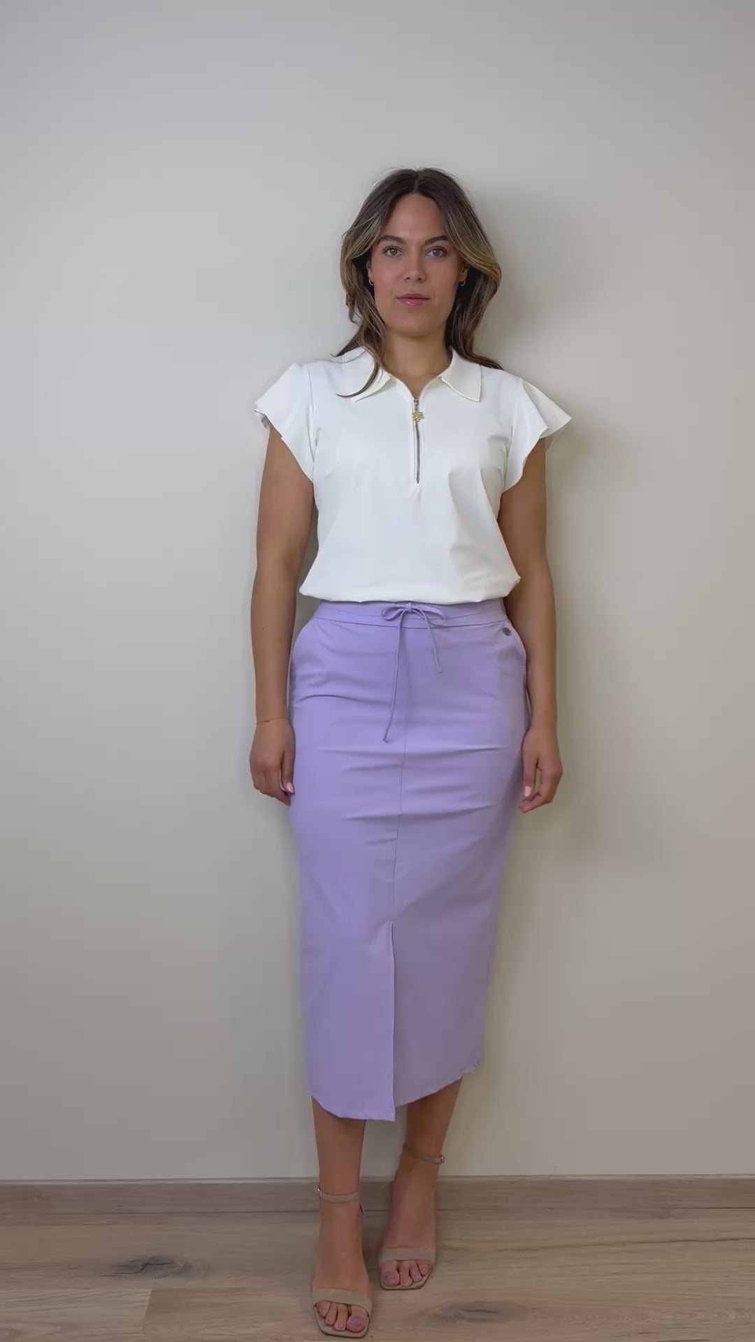 Triple Nine - Travel Rok Claire Lila - 7301