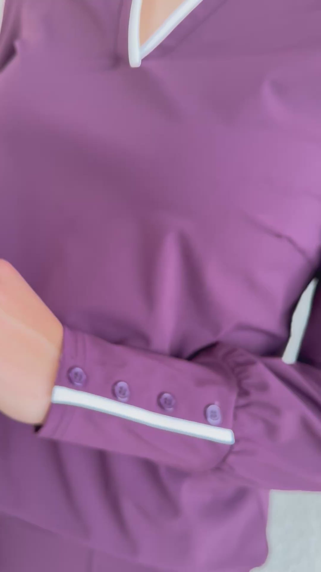 Travel Top Jenny Aubergine - 6932