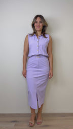 Triple Nine - Travel Blouse Marien Lila - 5932