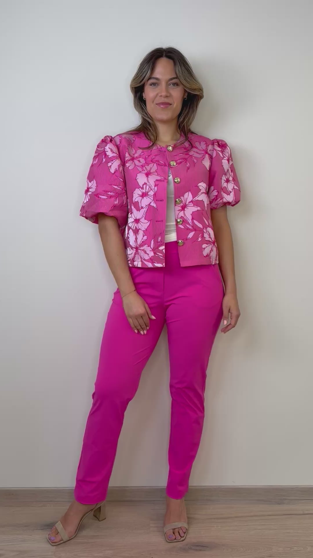 Triple Nine - Travel Jas Marie Fuchsia - 92408